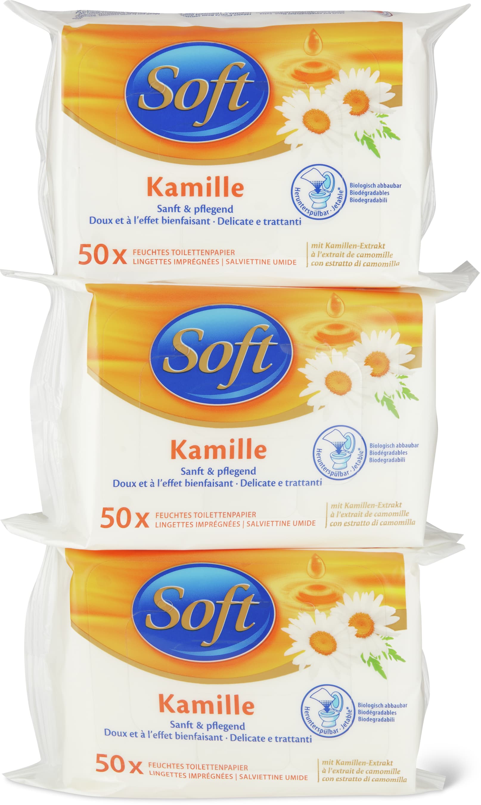 Feuchttücher Kamille